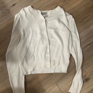 White cardigan Size S #cardigan H&M